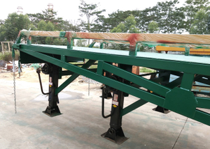 Big front platform mobile ramp